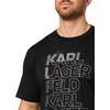 image:imageKarl Lagerfeld Mens Crewneck Short Sleeve Relaxed Fit Logo TShirtOptic White