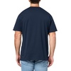 image:imageKarl Lagerfeld Mens Crewneck Short Sleeve Spliced Armor Graphic Design Relaxed Fit TShirtNavy Blazer
