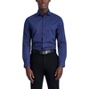 image:imageKarl Lagerfeld Mens Flower Dot Long Sleeve Dress ShirtBlueWhite