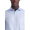image:imageKarl Lagerfeld Mens Jacquard Diamond Long Sleeve Dress ShirtLight Blue