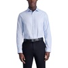 image:imageKarl Lagerfeld Mens Jacquard Diamond Long Sleeve Dress ShirtLight Blue