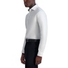 image:imageKarl Lagerfeld Mens Jacquard Diamond Long Sleeve Dress ShirtWhite