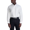 image:imageKarl Lagerfeld Mens Jacquard Diamond Long Sleeve Dress ShirtWhite