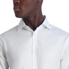 image:imageKarl Lagerfeld Mens Jacquard Diamond Long Sleeve Dress ShirtWhite
