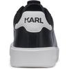 image:imageKarl Lagerfeld Mens Lightweight Phylon Sole Faux Leather SneakerBlack