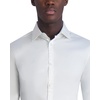 image:imageKarl Lagerfeld Mens Sateen Shirt Long Sleeve Dress ShirtWhite