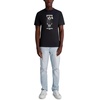 image:imageKarl Lagerfeld Mens Short Sleeve Crewneck Faded Karl Graphic Design TShirtBlack