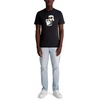 image:imageKarl Lagerfeld Mens Short Sleeve Crewneck Graphic Design TShirtBlack