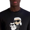 image:imageKarl Lagerfeld Mens Short Sleeve Crewneck Graphic Design TShirtBlack