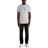 image:imageKarl Lagerfeld Mens Short Sleeve Crewneck Graphic Design TShirtLt Grey