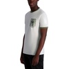 image:imageKarl Lagerfeld Mens Short Sleeve Crewneck Graphic Design TShirtWhtOlv