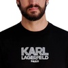 image:imageKarl Lagerfeld Mens Short Sleeve Crewneck Graphic Karl Logo TShirtBlack