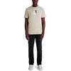 image:imageKarl Lagerfeld Mens Short Sleeve Crewneck Graphic Logo Design TShirtBeige