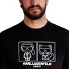 image:imageKarl Lagerfeld Mens Short Sleeve Crewneck Karl Choupette Graphic TShirtBlack