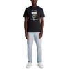 image:imageKarl Lagerfeld Mens Short Sleeve Crewneck Pastel Karl Graphic Design TShirtBlack
