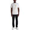 image:imageKarl Lagerfeld Mens Short Sleeve Crewneck Pastel Karl Graphic Design TShirtWhite