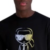 image:imageKarl Lagerfeld Mens Short Sleeve Crewneck Pastel Karl Graphic TShirtBlack