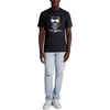 image:imageKarl Lagerfeld Mens Short Sleeve Crewneck Pastel Karl Graphic TShirtBlack