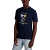 image:imageKarl Lagerfeld Mens Short Sleeve Crewneck Pastel Karl Graphic TShirtNavy Blazer