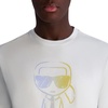 image:imageKarl Lagerfeld Mens Short Sleeve Crewneck Pastel Karl Graphic TShirtWhite