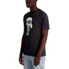 image:imageKarl Lagerfeld Mens Short Sleeve Crewneck Pixel Karl Graphic Design TShirtBlack