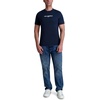 image:imageKarl Lagerfeld Mens Solid Short Sleeve Crewneck Karl Logo TShirtNavy