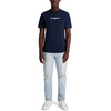 image:imageKarl Lagerfeld Mens Solid Short Sleeve Crewneck Karl Logo TShirtNavy Blazer
