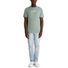 image:imageKarl Lagerfeld Mens Solid Short Sleeve Crewneck Karl Logo TShirtSage