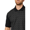 image:imageKarl Lagerfeld Mens Straight Collar Patterned Short Sleeve Regular Fit PoloBlack