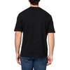 image:imageKarl Lagerfeld Mens Textured Striped Short Sleeve ShirtBlack