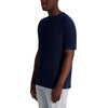 image:imageKarl Lagerfeld Mens Textured Striped Short Sleeve ShirtNavy Blazer
