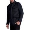 image:imageKarl Lagerfeld Paris Mens Faux Shearling Bib CoatBlazer Black