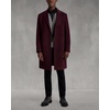 image:imageKarl Lagerfeld Paris Mens Notch Lapel Shift Silhouette CoatWine