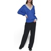 image:imageKarl Lagerfeld Paris Womens Low VNeck SweaterElctrc Indigo