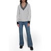 image:imageKarl Lagerfeld Paris Womens Low VNeck SweaterSoft White