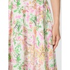 image:imageKarl Lagerfeld Paris Womens Printed Floral Belted Midi SkirtSoft WhitePink Carnation Multi