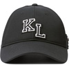 image:imageKarl Lagerfeld Paris mens Kocktail Karl Head Logo on the Side Varsity Patch CapBlack