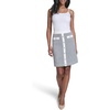 image:imageKarl Lagerfeld Womens Above The Knee Button Front Double Pocket Sweater SkirtSoft WhiteNaval Academy