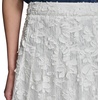 image:imageKarl Lagerfeld Womens Above the Knee Lace Preppy Hem SkirtSoft White