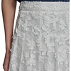 image:imageKarl Lagerfeld Womens Above the Knee Lace Preppy Hem SkirtSoft White