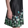 image:imageKarl Lagerfeld Womens Above the Knee Placed Floral SkirtBlack Combo