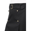 image:imageKarl Lagerfeld Womens Above the Knee Pleated Belted SkirtBlack