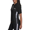 image:imageKarl Lagerfeld Womens Athleisure Comfortable Logo Tape Collared Polo TopBlack