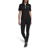 image:imageKarl Lagerfeld Womens Athleisure Comfortable Logo Tape Collared Polo TopBlack