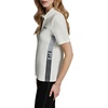 image:imageKarl Lagerfeld Womens Athleisure Comfortable Logo Tape Collared Polo TopSoft White