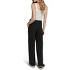 image:imageKarl Lagerfeld Womens Athleisure Comfortable Logo Tape Sporty PantsBlack