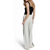 image:imageKarl Lagerfeld Womens Athleisure Comfortable Logo Tape Sporty PantsSoft White
