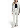 image:imageKarl Lagerfeld Womens Athleisure Comfortable Logo Tape Sporty PantsSoft White