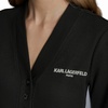 image:imageKarl Lagerfeld Womens Athleisure Comfortable Logo Tape Sporty TopBlack