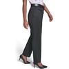 image:imageKarl Lagerfeld Womens Belted Pant Classic Career Pant Side Zip Pockets PantsBlack